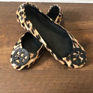 Tory Burch leopard flats